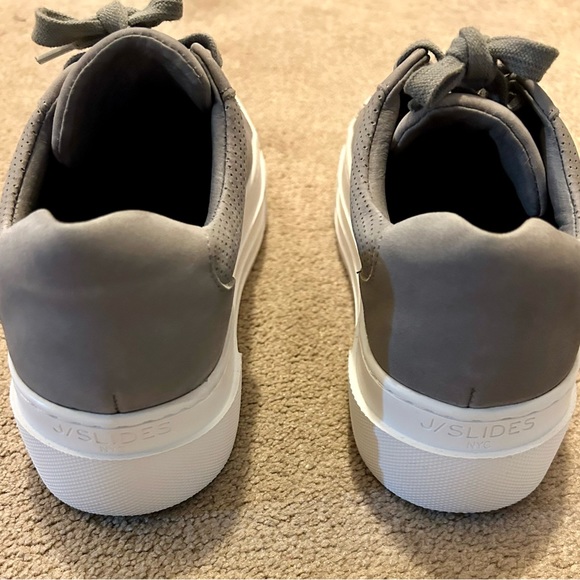 JSLIDES Low Cut Platform Suede Sneaker - Picture 5 of 16